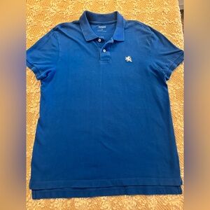 Express Classic Polo Men's Size Large Royal Blue